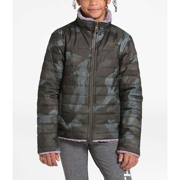 NEW THE NORTH FACE REVERSIBLE MOSSBUD SWIRL JACKET